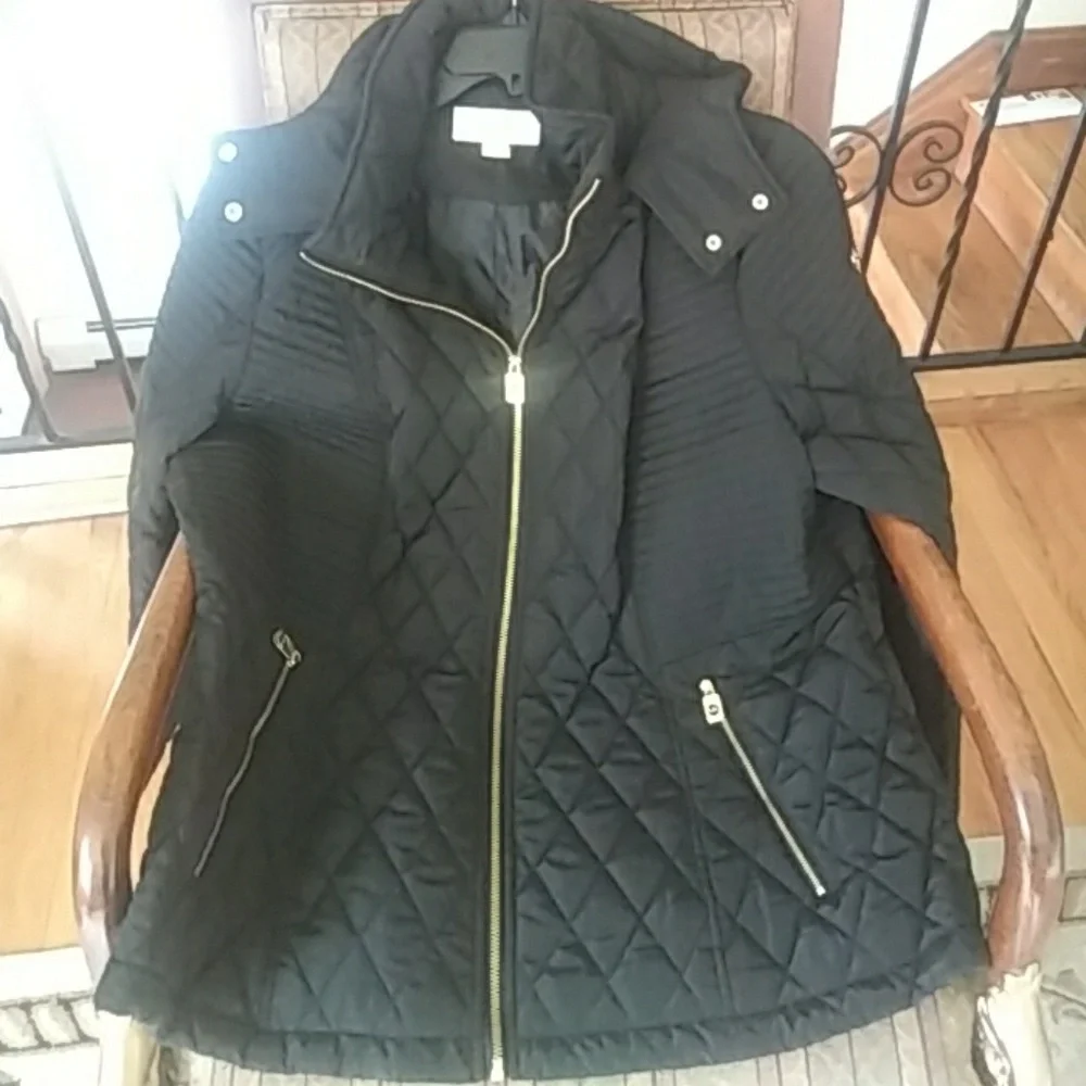 NWT Michael Kors plus size jacket. 1x black